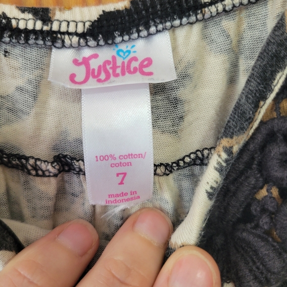 Justice Girls leopard print sequin dress 7 - Picture 7 of 7